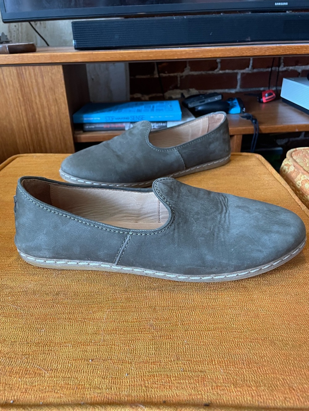 Charix Suede Slip On Shoes